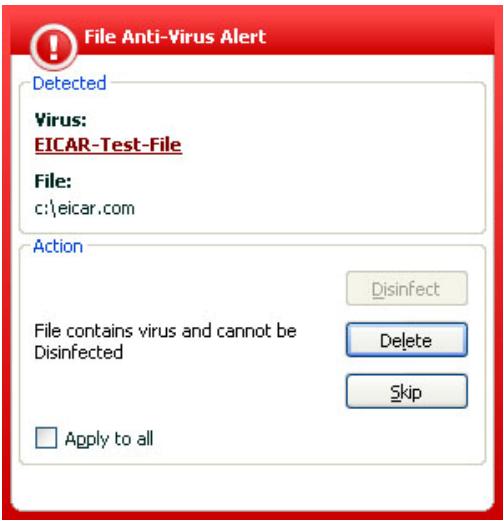 KAPERSKY ANTI-VIRUS 6.0 - Testing File Anti-Virus - 1