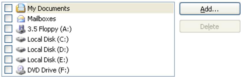 KAPERSKY ANTI-VIRUS 7.0 - Creating a list of objects to scan - 1