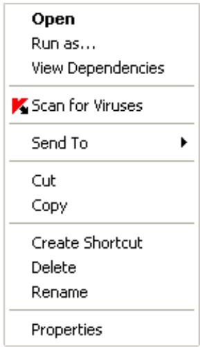 KAPERSKY ANTI-VIRUS 7.0 - Creating a list of objects to scan - 2