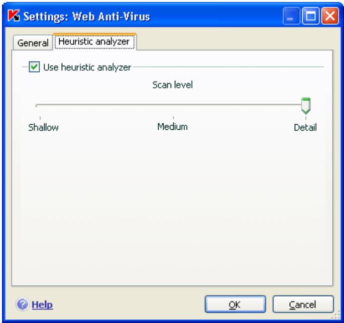 KAPERSKY ANTI-VIRUS 7.0 - Using Heuristic Analysis - 1