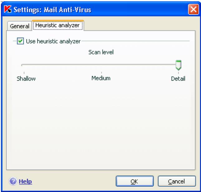 KAPERSKY ANTI-VIRUS 7.0 - Using Heuristic Analysis - 1