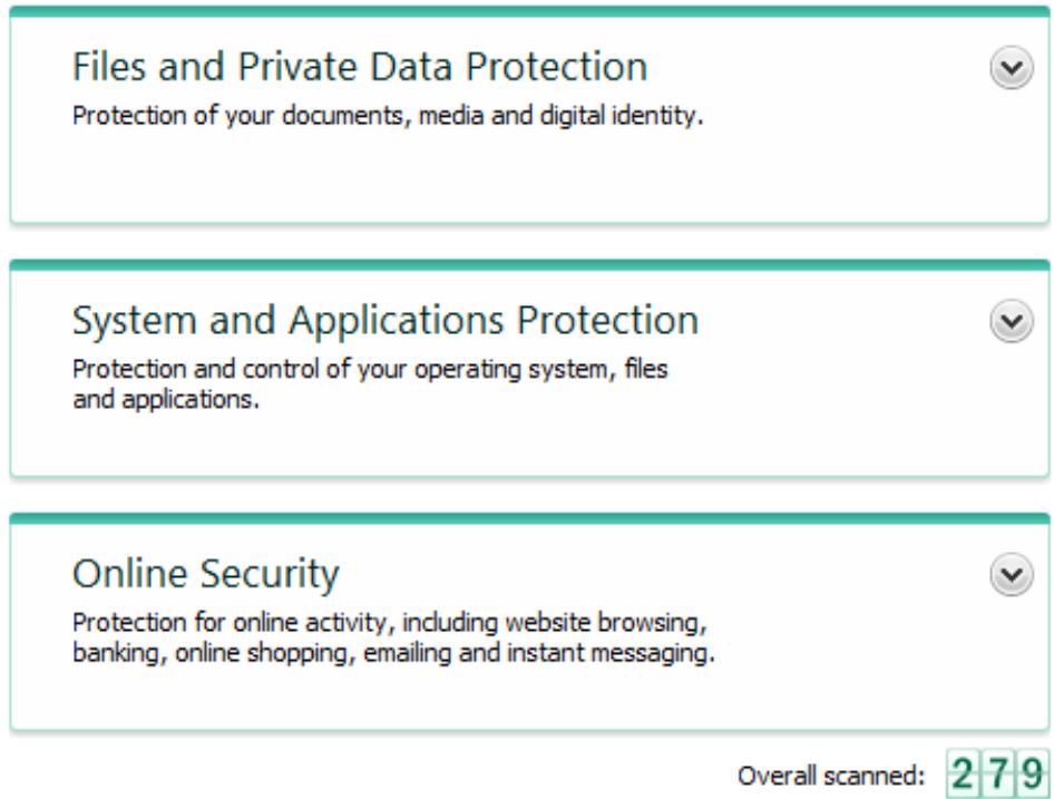 KASPERSKY LAB ANTI-VIRUS 2011 - KASPERSKY ANTI-VIRUS MAIN WINDOW - 3