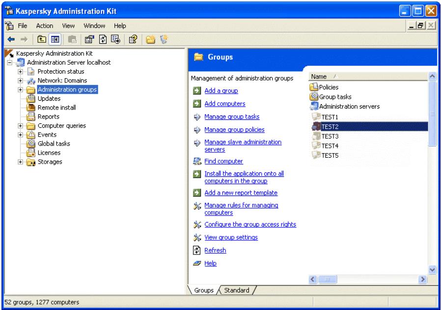 KASPERSKY LAB ANTI-VIRUS 6.0 SOS - Note the following particulars of using Kaspersky Anti-Virus through Kaspersky Administration Kit: - 1