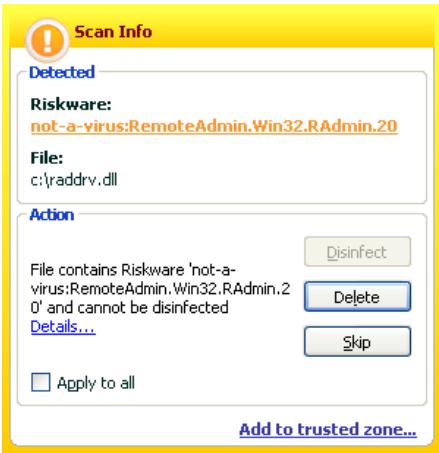 KASPERSKY LAB ANTI-VIRUS 6.0 SOS - Warning! - 5