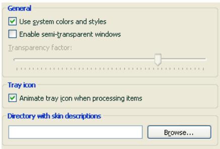 KASPERSKY LAB ANTI-VIRUS 6.0 SOS - Configuring the Kaspersky Anti-Virus 6.0 SOS interface - 1