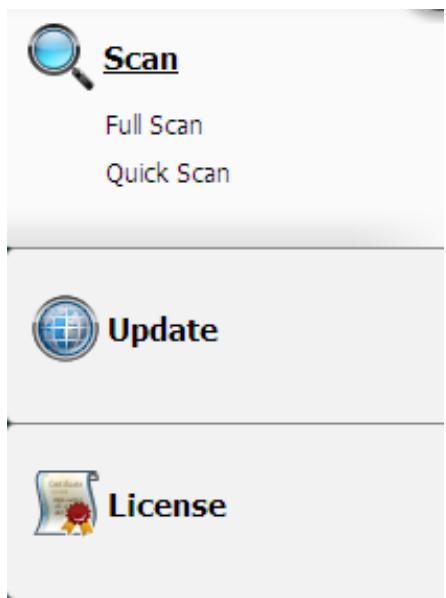 KASPERSKY LAB ANTI-VIRUS 6.0 SOS MP4 - MAIN APPLICATION WINDOW - 2