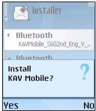 KASPERSKY LAB ANTI-VIRUS MOBILE 6.0 - Installing Kaspersky Anti-Virus - 2