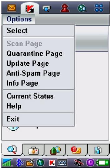 KASPERSKY LAB ANTI-VIRUS MOBILE 6.0 - Graphical user interface - 6