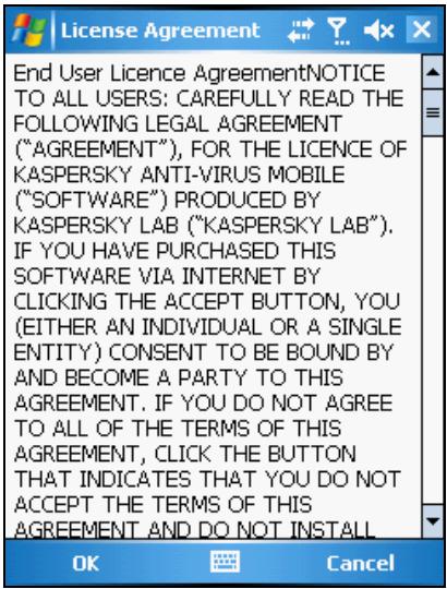 KASPERSKY LAB ANTI-VIRUS MOBILE 6.0 - Installing Kaspersky Anti-Virus - 1