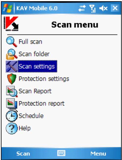 KASPERSKY LAB ANTI-VIRUS MOBILE 6.0 - On-demand scan - 1