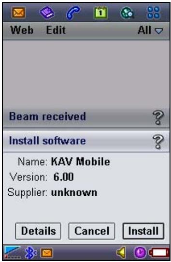 KASPERSKY LAB ANTI-VIRUS MOBILE 6.0 - Installing Kaspersky Anti-Virus - 2