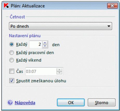 KASPERSKY LAB INTERNET SECURITY 7.0 - Konfigurace naplánovanych uloh a upozorněni - 1