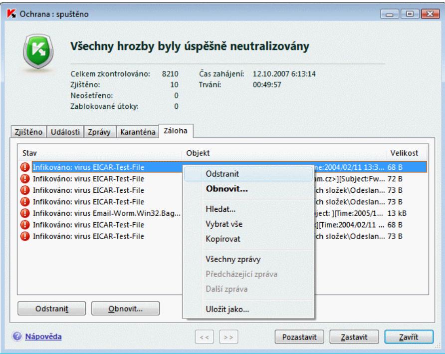 KASPERSKY LAB INTERNET SECURITY 7.0 - Akce se založnimi kopiemi - 1