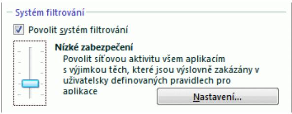 KASPERSKY LAB INTERNET SECURITY 7.0 - Výběr urovně zabezpečeni - 1