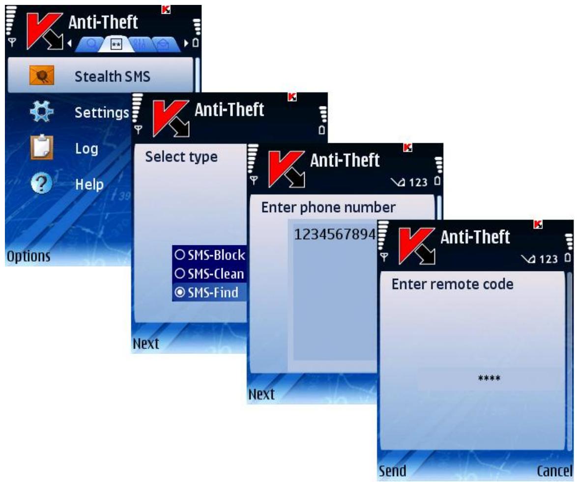 KASPERSKY LAB MOBILE SECURITY 8.0 - DETERMINING THE DEVICE LOCATION - 1