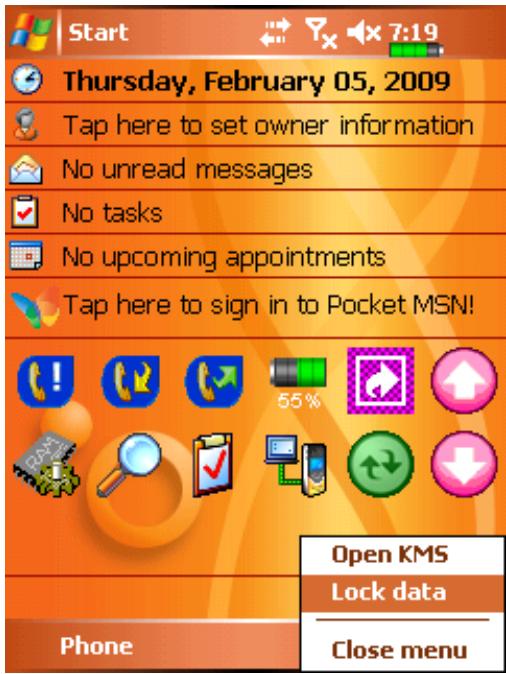 KASPERSKY LAB MOBILE SECURITY 8.0 - BLOCKING ACCESS TO ENCLOSED DATA - 2