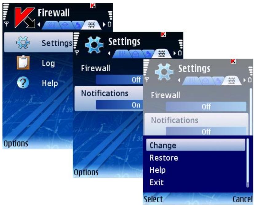 KASPERSKY LAB MOBILE SECURITY 8.0 - CONFIGURING NOTIFICATIONS ABOUT CONNECTION ATTEMPTS - 1