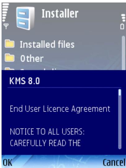 KASPERSKY LAB MOBILE SECURITY 8.0 - INSTALLING KASPERSKY MOBILE SECURITY - 2