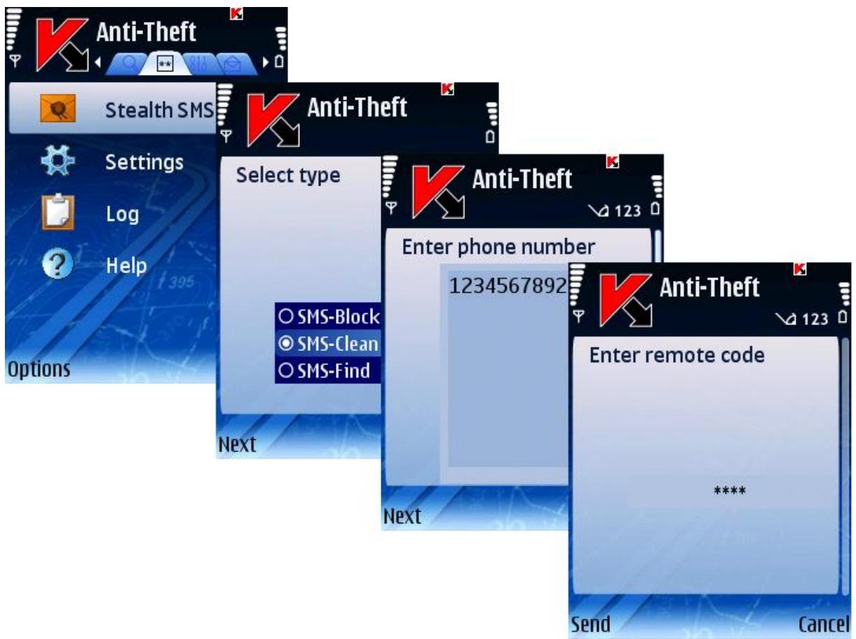 KASPERSKY LAB MOBILE SECURITY 8.0 - DELETING PERSONAL DATA - 1