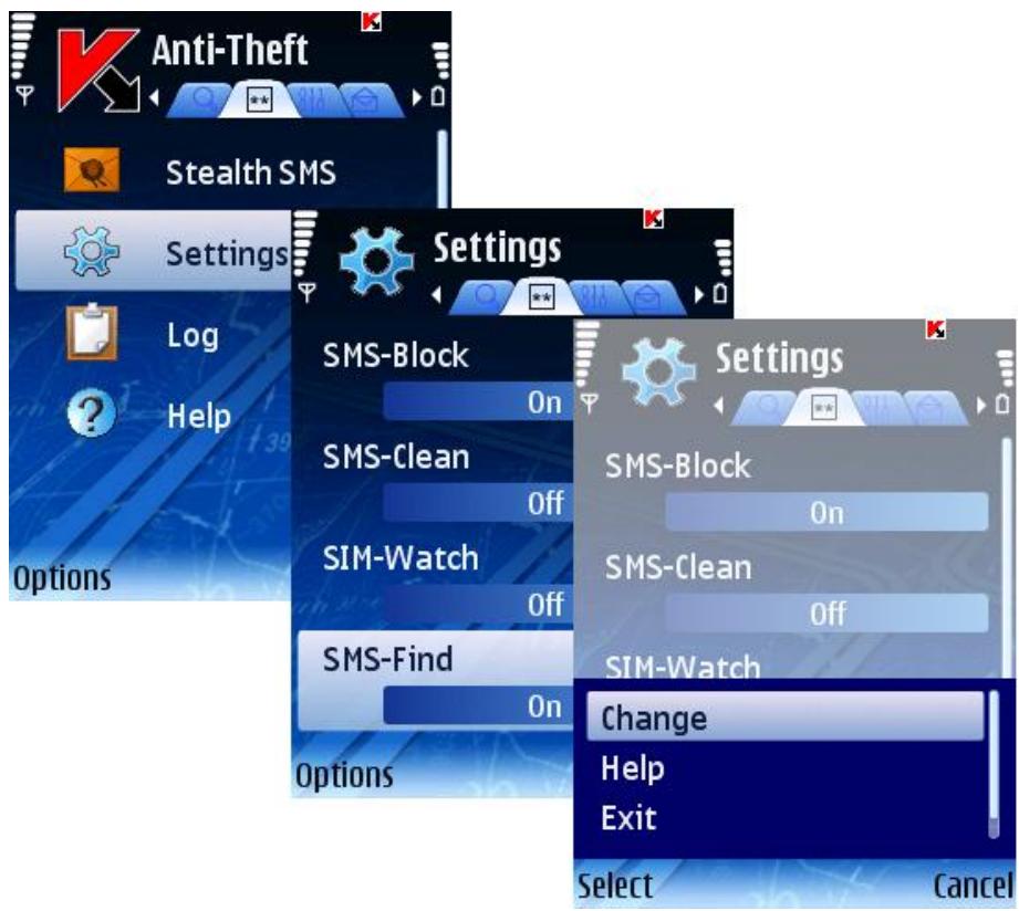 KASPERSKY LAB MOBILE SECURITY 8.0 - THE SMS-FIND FUNCTION - 1