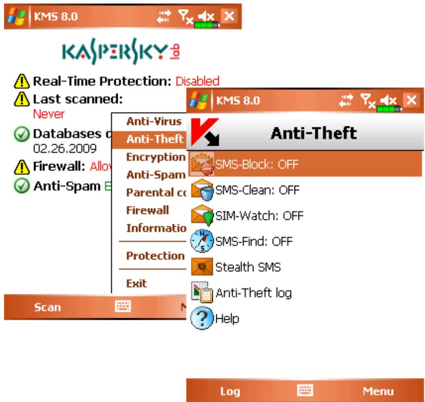 KASPERSKY LAB MOBILE SECURITY 8.0 - ABOUT ANTI-THEFT - 1