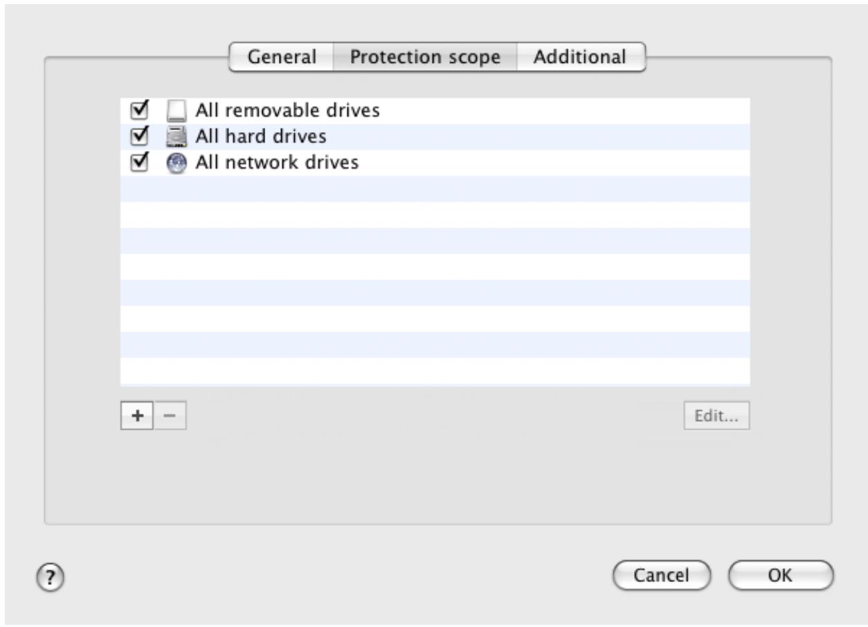 KASPERSKY LAB ANTI-VIRUS 2011 V8.0.4 - CREATING A PROTECTION SCOPE - 1
