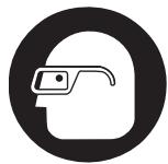 RIDGID AC1040 - Use Safety Goggles (Head Protections) - 1