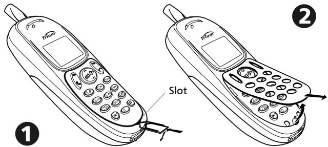 TRIUM AURA - Changing the front cover (for Aura and Odyssey only) - 1