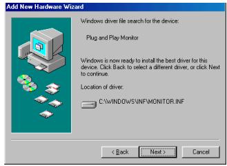 ASK PROXIMA C440 - First-time projector use with Windows 98 - 4