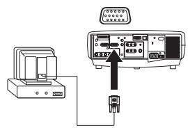 ASK PROXIMA C440 - Optional computer connections - 12