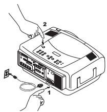 ASK PROXIMA C450 - Displaying a video image - 5