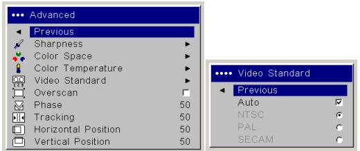 ASK PROXIMA C450 - Advanced settings - 4