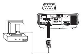 ASK PROXIMA C450 - Optional computer connections - 12