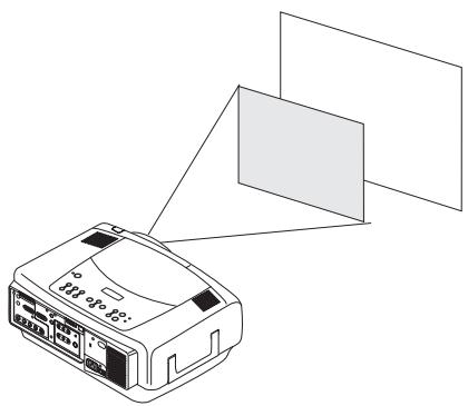 ASK PROXIMA C450 - Image not centered on screen - 1