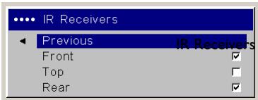 ASK PROXIMA C450 - Settings menu - 6