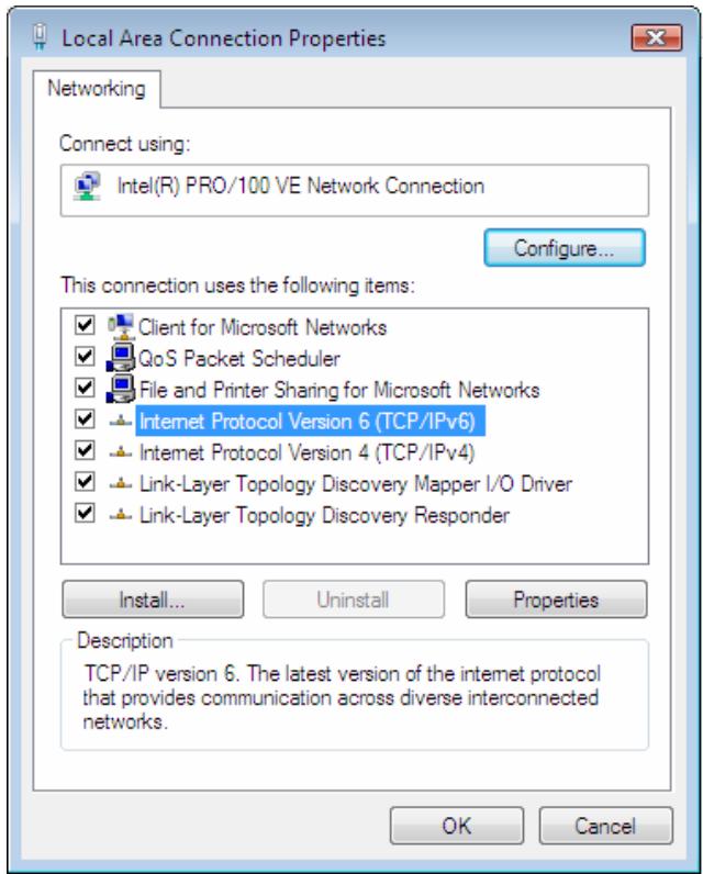 AIRLIVE WN-300R - Checking TCP/IP Settings - Windows Vista - 1