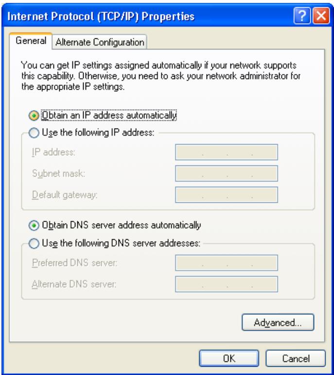 AIRLIVE WN-300R - Checking TCP/IP Settings - Windows XP - 2