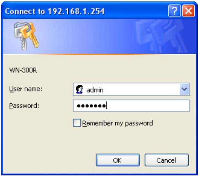 AIRLIVE WN-300R - Password - 5