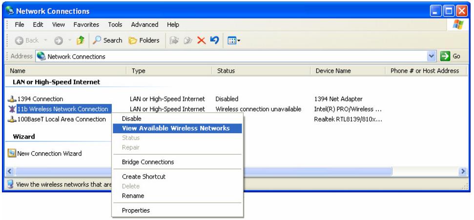 AIRLIVE WN-300R - Wireless Configuration on Windows XP - 1