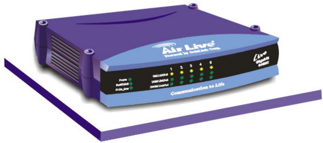 AIRLIVE LIVE-GSH5T - Desktop Installation - 1