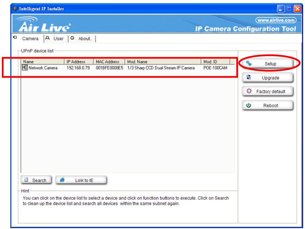 AIRLIVE POE-100CAM - Camera installation - 3