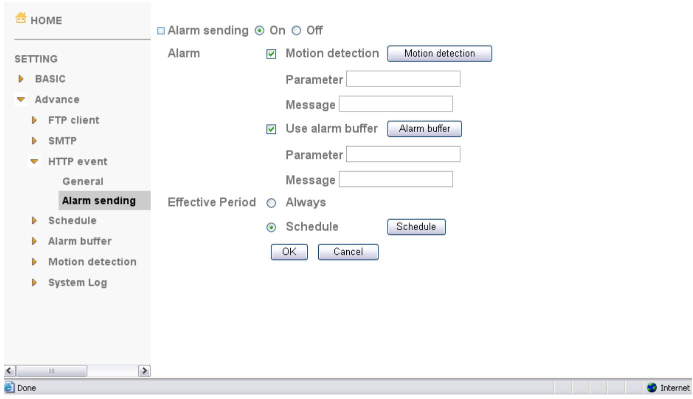 AIRLIVE POE-200CAM - Alarm sending - 1