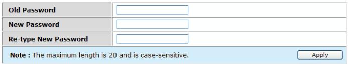 AIRLIVE POE-FSH2442G - Password Setting - 1