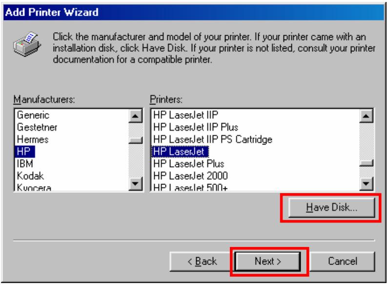 AIRLIVE WFP-151U - Add Printer Wizard - 3