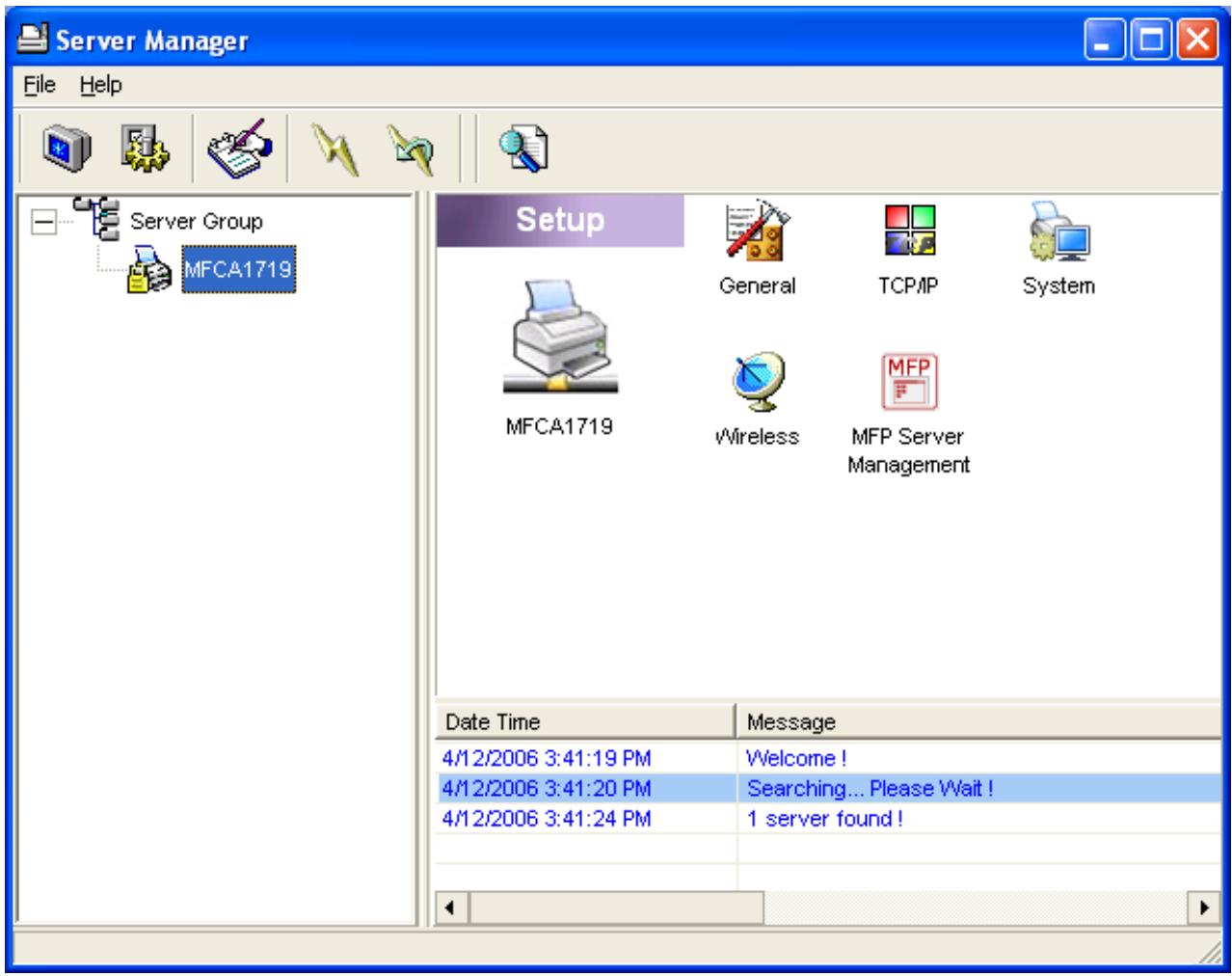 AIRLIVE WFP-151U - Setup the MFP Server - 1