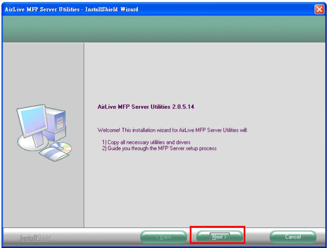 AIRLIVE WFP-151U - Software Installation - 2