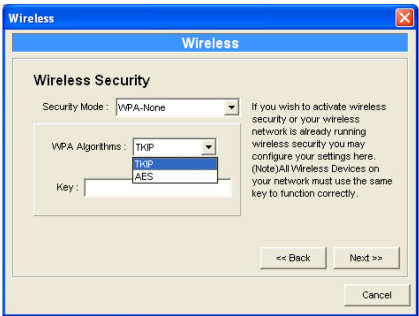 AIRLIVE WFP-151U - WPA-shared key or WPA-None Security Mode - 2