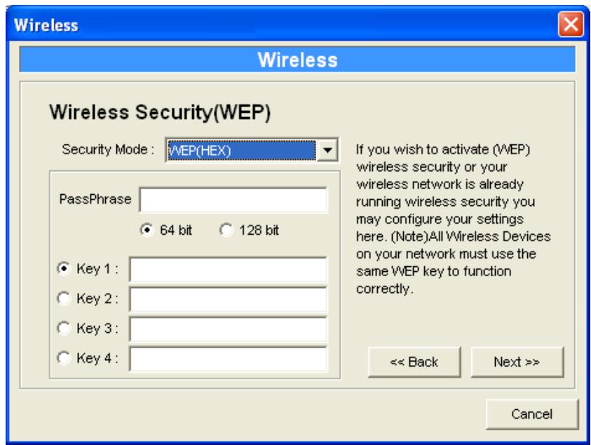AIRLIVE WFP-151U - WEP Security Mode - 2