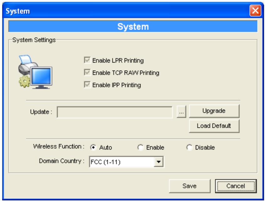 AIRLIVE WFP-151U - System Configuration - 1