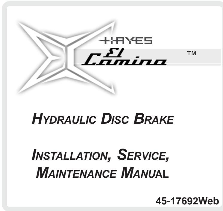 HAYES DISC BRAKES 45-17692ECFULL - 1